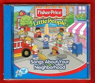 Fisher Price Little People: Birthday Party Fun Music CD NEW Sealed 