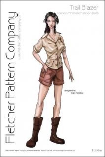 Trail Blazer Lara Croft Pattern Fletcher Pattern Tonner