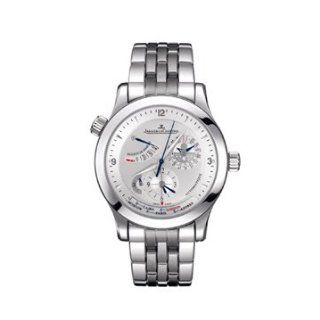 Jaeger LeCoultre Master Compressor Geographic Stainless Steel Mens 