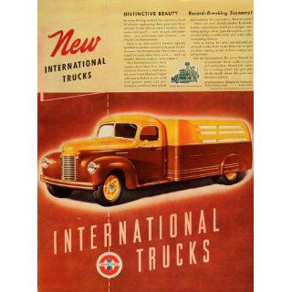 1941 Ad International Harvester Co Logo Trucks Green 