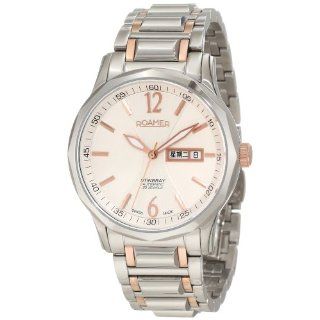   Automatic Rose Gold IP Steel Day and Date Watch Watches 