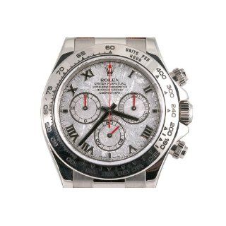Rolex Mens White Gold Daytona Meteorite Dial: Watches: 