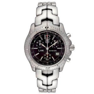 TAG Heuer Mens CT1111.BA0550 Link Chronograph Watch: Watches:  