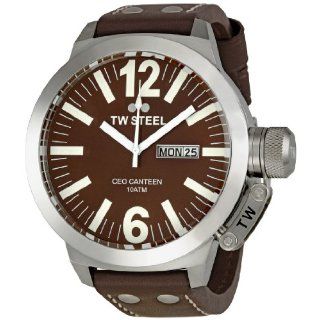 TW Steel Mens CE1010 CEO Brown Dial Watch Watches 