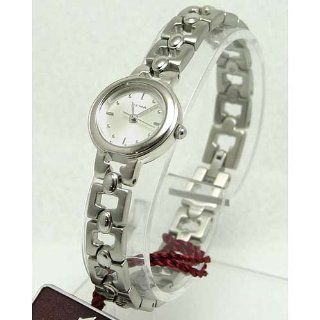 YEMA by Seiko of France Womens Silver tone Watch with Silver Colored 