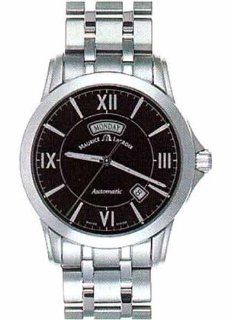 Maurice Lacroix Mens Watch Pontos Day Date PT6058 SS002 31E: Watches 