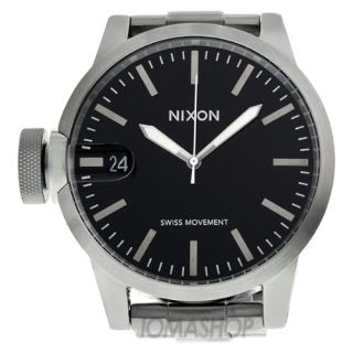 Nixon Chronicle SS Watch   Mens Black, One Size Watches 
