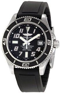 Breitling Mens A1736402/BA28 Superocean 42 Black Dial Watch Watches 