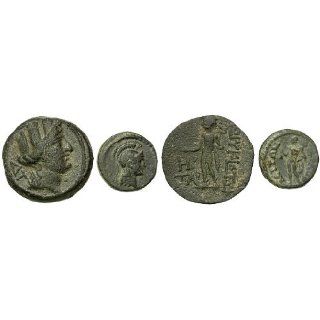 Two Attractive Hermes Coins from Anatolia; Bronze Lot 