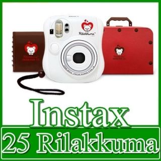   Limited Edition Fuji Instax Mini 25 Rilakkuma Camera & Album & Lens