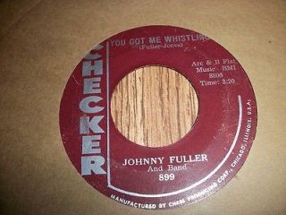 JOHNNY FULLER  ALL NIGHT LONG / YOU GOT ME WHISTLING