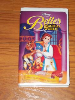 Disney Belles Magical World VHS Video 3 Magical Storybook Adventures