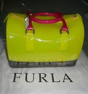 FURLA CANDY TRICOLOR TONI MANGO SATCHEL BAG BRAND NEW WITH TAGS
