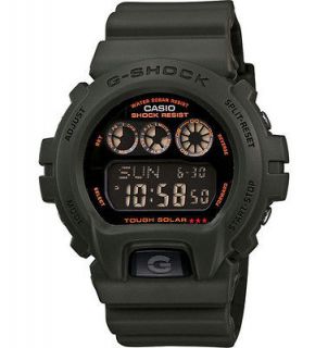   SHOCK G Force G6900KG 3 SOLAR Military OLIVE GREEN MENS WATCH NEW