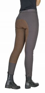 HKM Penny 3/4 Seat Breeches in Black, Brown or Blue