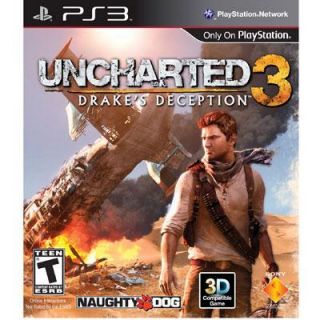 Uncharted 3 Drakes Deception PlayStation 3 Video Game PS3 New Sealed
