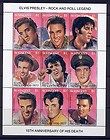 St. Vincent 1729 MNH Elvis Presley, Music, 15th Anniversary of his 
