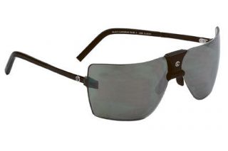 Gargoyles Sunglasses ANSI Classic Black Grey Flash Silver Lens 