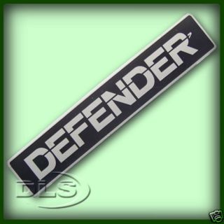 LAND ROVER DEFENDER FRONT GRILL PANEL DECAL