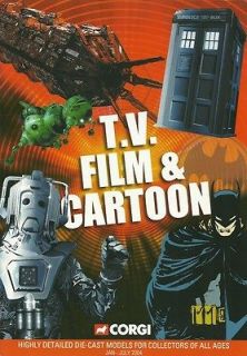 CORGI TV Film & Cartoon Die Cast Vehicles Catalog January to July 2004 