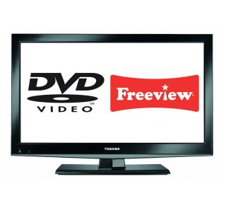 Toshiba 19DL502B 19 inch Widescreen HD Ready LED TV with Freeview and 