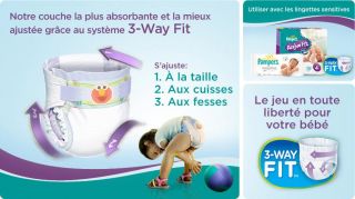 Pampers   81337158   Active Fit Couches   Taille 5   Junior 11 25 Kg 
