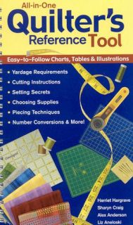 All in One Quilters Reference Tool Easy to Follow Charts, Tables and 