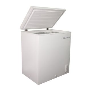 Shop Holiday 5 cu ft Chest Freezer (White) at Lowes