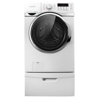 Shop Samsung 4 cu ft High Efficiency Front Load Washers (White) ENERGY 