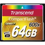 Transcend 64GB CompactFlash Memory Card 600x UDMA 7 TS64GCF600