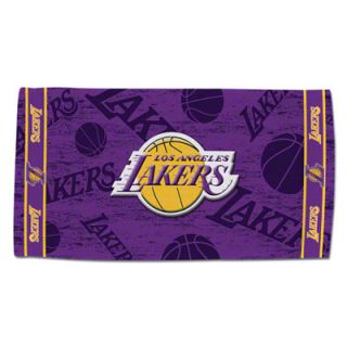 Los Angeles Lakers Beach Towel 30x60 Fiber Reactive 