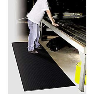Apache Mills Vinyl Foam Anti Fatigue Floor Mat, 27 x 36   Black 