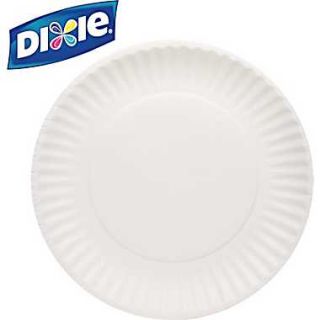 Dixie® Paper Plates, 9, White, 1,000/Case  