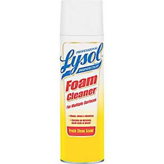 Professional Lysol Disinfectant Foam Cleaner, Fresh, 24 oz. Aerosol 