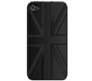 APPLE Black Union Jack Silicone Cover for iPhone  Pixmania UK