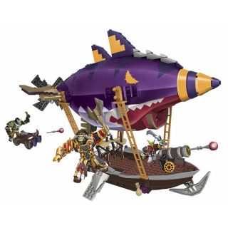 Mega Bloks World of Warcraft Goblin Zeppelin Ambush (91014)