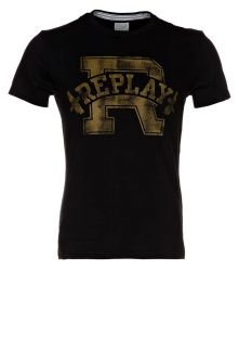Replay T Shirt print   black   Zalando.de