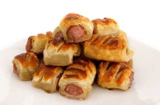Fay Ripleys sausage rolls on the run   Tesco Real Food 