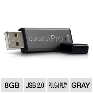 Centon DSP8GB 008 DataStick Pro USB Flash Drive   8GB, USB 2.0 at 