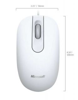 Microsoft 35H 00005 Optical Mouse 200 for Business   USB, White at 