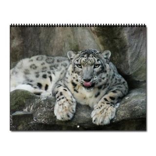 Animal Gifts  Animal Calendars  Snow Leopard Wall Calendar