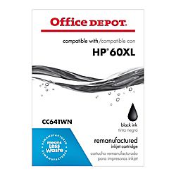 Office Depot® Brand OD60XLK (HP 60XL / CC641WN) Remanufactured High 