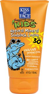Kiss My Face Kids™ Sunblock Natural Mineral Lotion SPF 30    4 fl oz 