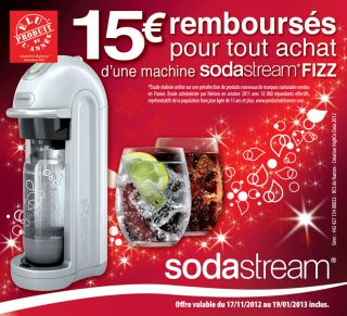SODASTREAM Machine Soda FIZZ TITANE   RueDuCommerce