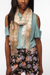 Staring at Stars Sahara Crochet Scarf   Urban Outfitters