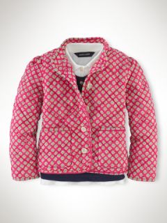 Paisley Quilted Jacket   Girls 2 6X Outerwear & Jackets   RalphLauren 