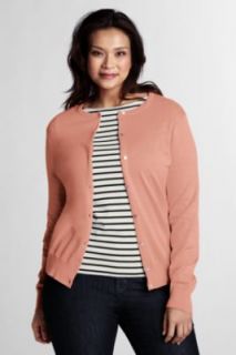 Le Cardigan Supima Fine Maille Manches Longues Femme, Grande Taille