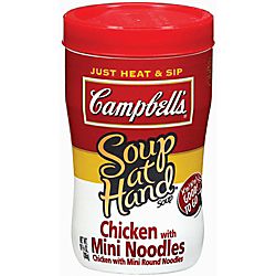 Campbells Soup At Hand®, Chicken With Mini Noodles, 10.75 Oz, Box Of 