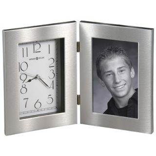 Howard Miller Lewiston Tabletop Clock with Picture Frame 