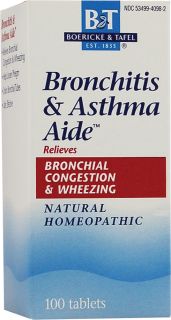 Boericke & Tafel Bronchitis and Asthma Aide™    100 Tablets 